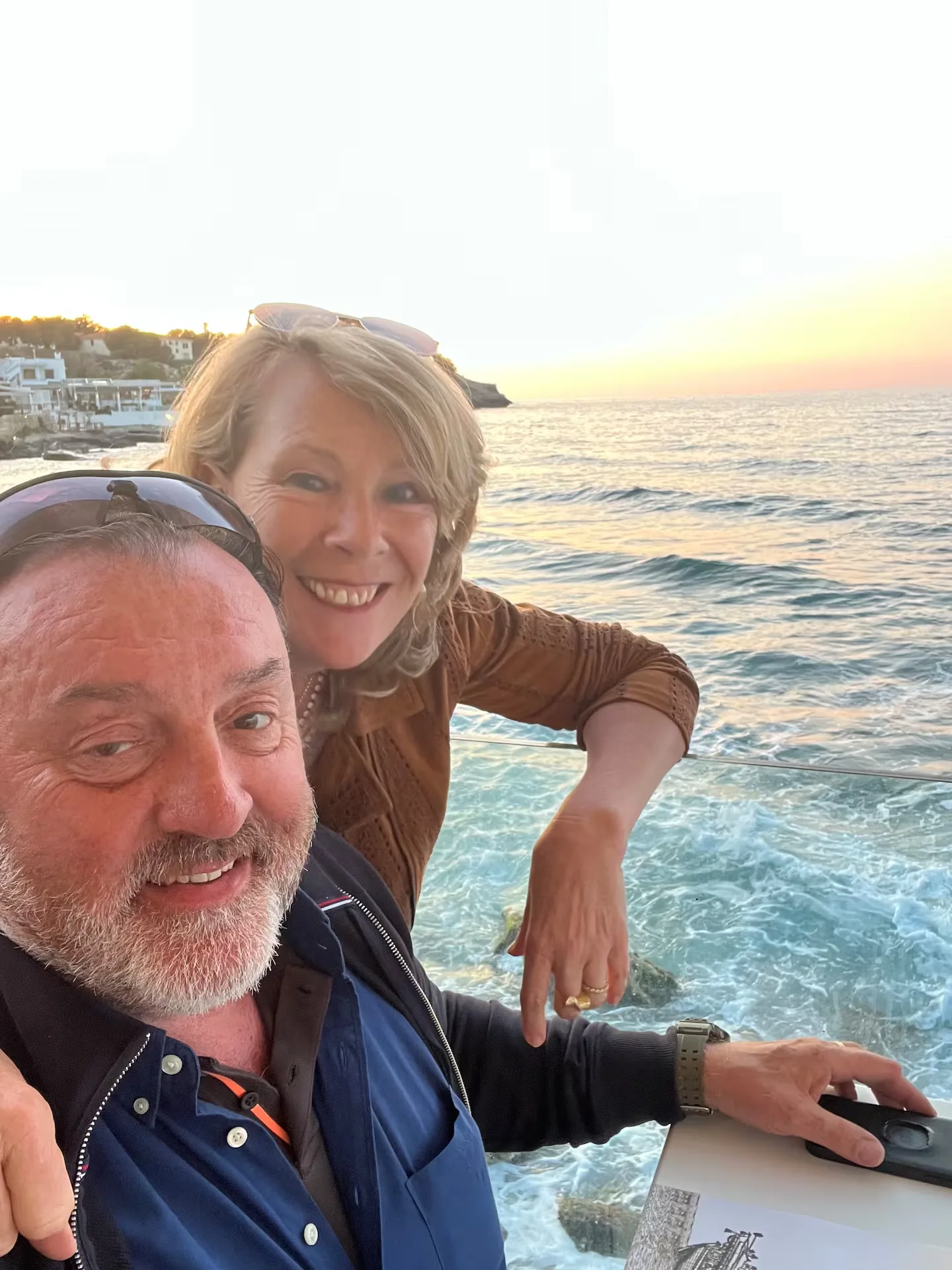 Sabine & Dirk, eigenaars van Spiti Athinà