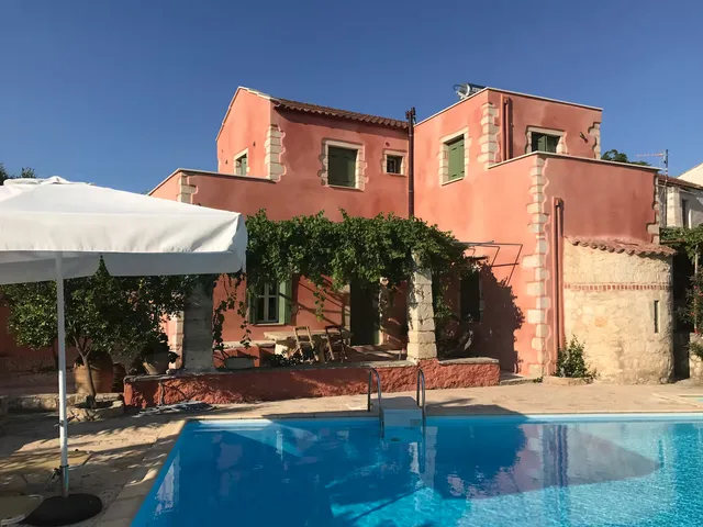De villa met het zwembad — Spiti Athinà, Gavalochori, Kreta